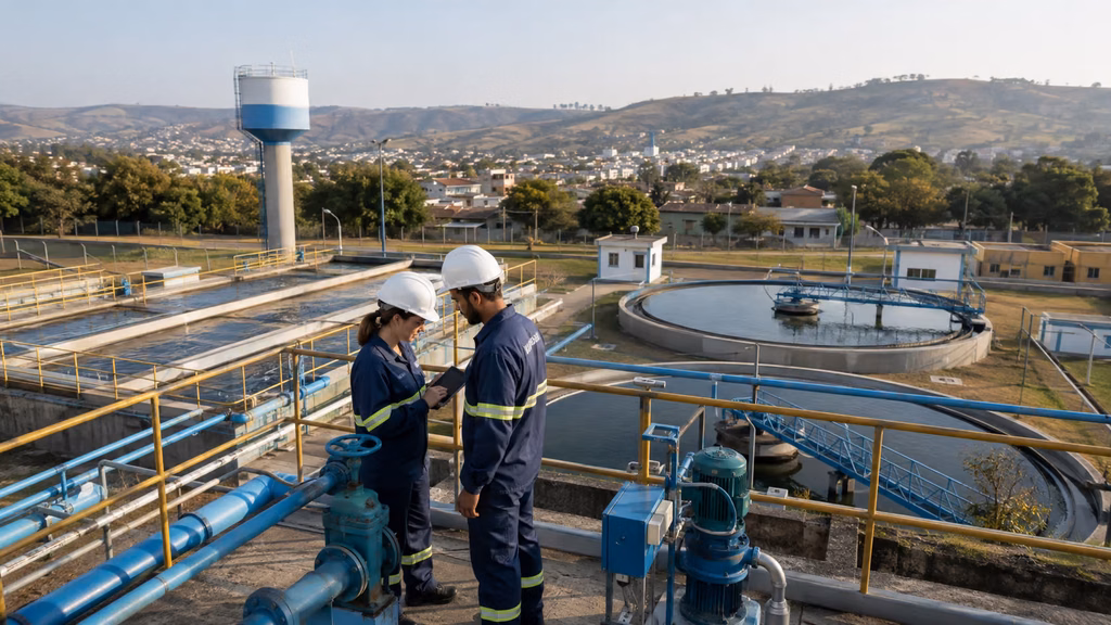 Concessão de saneamento de Matozinhos prevê expansão das redes de água e esgoto