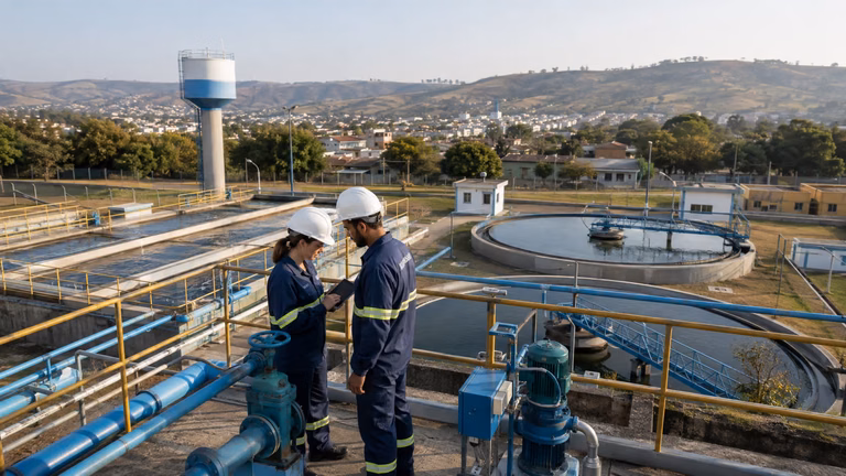 Concessão de saneamento de Matozinhos prevê expansão das redes de água e esgoto