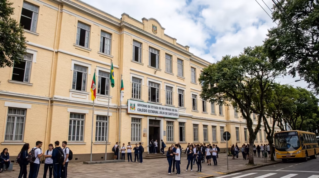 PPP Escola Bem-Cuidada inicia manutenção e reforma de escolas em Porto Alegre.