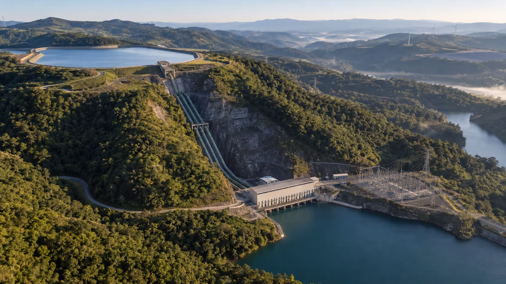 Usinas reversíveis com reservatórios em níveis diferentes para armazenamento de energia no sistema elétrico brasileiro