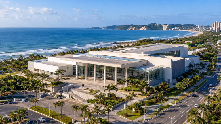 Centro de Convenções de Natal, na Via Costeira, que será objeto de consulta pública para futura PPP