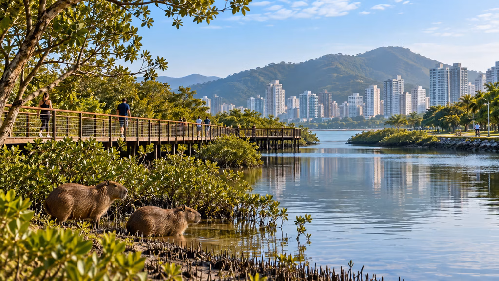 Projeto da concessão do Parque das Capivaras em Itapema