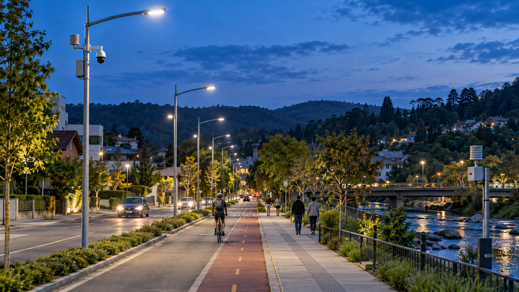PPP de iluminação pública de São Bento do Sul prevê modernização da rede com luminárias LED e soluções de cidade inteligente