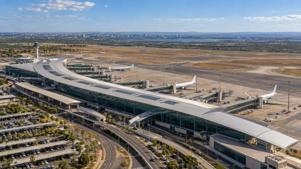 Aeroporto Internacional de Brasília relacionado ao roadshow e ao procedimento competitivo de repactuação da Concessão.