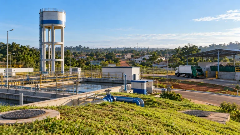 PPP de Aripuanã reúne sistemas de abastecimento de água, esgoto sanitário e coleta de resíduos sólidos em Mato Grosso.