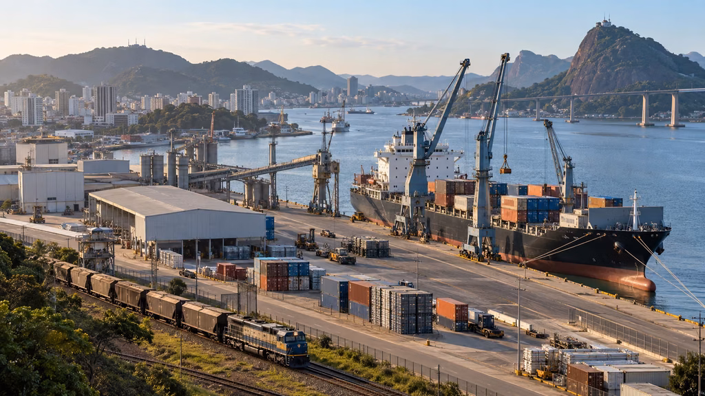 Investimentos da Vports nos portos de Vitória e Vila Velha, no Espírito Santo