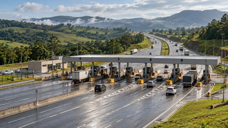 Rodovia administrada pela EPR Sul de Minas, cujo reajuste de pedágio e reequilíbrio econômico-financeiro foram suspensos pelo TCE-MG