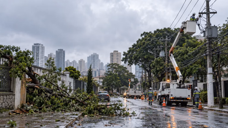 Caducidade da Enel em São Paulo envolve resposta da distribuidora a eventos climáticos extremos