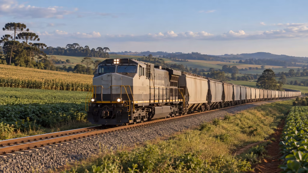 Concessão da Malha Sul, Malha Sul, Concessão ferroviária, Paraná, Santa Catarina, Rio Grande do Sul, São Paulo, Corredor Paraná–Santa Catarina, Corredor Mercosul, Corredor Rio Grande, ANTT, ferrovias, transporte de cargas, infraestrutura ferroviária, investimentos ferroviários